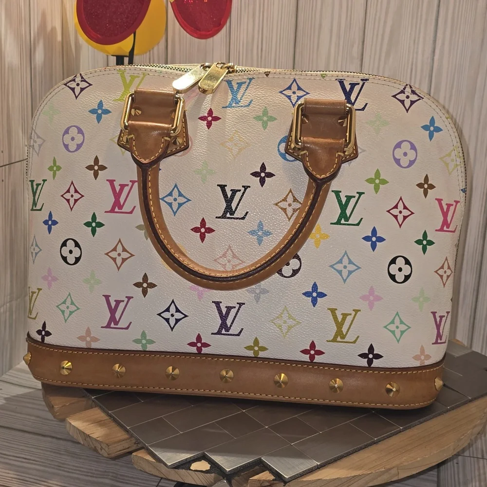 Louis vuitton monogram‎ multi color Alma